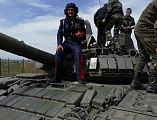 Иерей Сергий Липень посетил военнослужащих 163-го танкового полка