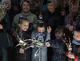 В двунадесятый праздник Входа Господня в Иерусалим Преосвященнейший епископ Симон возглавил богослужение в Покровском кафедральном соборе г. Шахты