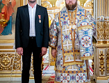 Преосвященнейший епископ Симон сослужил митрополиту Саратовскому и Вольскому Игнатию в день 10-летия его архиерейской хиротонии