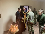 В войсковой части № 3722 (11-й учебный полк) ВВ МВД РФ г. Шахты выделили отдельное помещение, которое переоборудовали в молитвенную комнату