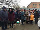 В храме великомученика Пантелеимона г. Миллерово отметили Крещение Господне