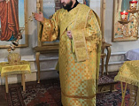 В престольный день Преосвященнейший епископ Симон совершил Божественную литургию в храме пророка Иоанна Предтечи города Новошахтинска