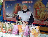 В Октябрьском районе поздравили узников фашистских концлагерей с Днем Победы