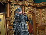 Епископ Шахтинский и Миллеровский Симон совершил Литургию Преждеосвященных Даров в Покровском кафедральном соборе г. Шахты
