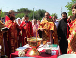 Престольный праздник отметили в Свято-Пантелеимоновском храме г. Миллерово
