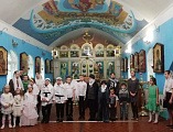 В храме Казанской иконы Божией Матери г. Гуково прошел детский Рождественский утренник