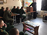 Иерей Евгений Поцелуев с пастырским визитом посетил 150-ю мотострелковую дивизию, 68 танковый полк
