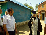 Объединённый круг казаков состоялся на подворье храма Покрова Пресвятой Богородицы г. Шахты