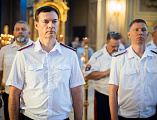В канун праздника Донской иконы Божией Матери Преосвященнейший Симон епископ Шахтинский и Миллеровский сослужил Главе Донской митрополии в Ростовском кафедральном соборе