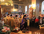 130-летие храма в честь святителя Николая хутора Гуково отметили праздничным архипастырским богослужением