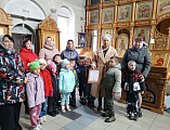 Дети в храме Донской иконы Божией Матери