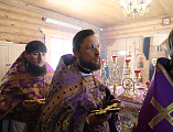 Преосвященнейший епископ Симон с архипастырским визитом посетил храм Всех святых, в земле Русской просиявших, г. Каменск-Шахтинский, совершил Божественную литургию и чин присоединения к Православной Церкви временно от нее отпавшей