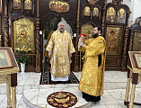 С архипастырским визитом епископ Симон посетил приход преподобномученицы Елисаветы города Гуково