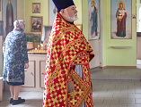 Преосвященнейший епископ Симон с архипастырским визитом посетил приход Иосифа Обручника города Шахты