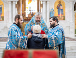 Божественная литургия в Покровском кафедральном соборе в праздник в честь образа Божией Матери «Утоли моя печали»