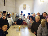 В храме Донской иконы Божией Матери молитвенно почтили день памяти преставления иеромонаха Серафима (Калинина)