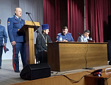 Иерей Александр Левчик традиционно принял участие в отчетно-выборном Большом Круге Верхне-Донского округа Всевеликого войска Донского