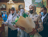 В день своего рождения правящий архиерей Шахтинской епархии Преосвященнейший епископ Симон совершил Божественную литургию в Покровском кафедральном соборе города Шахты