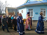 Крестные хода и молебны прошли в Покровском храме г. Новошахтинска