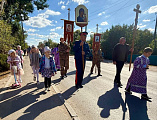 Крестный ход в станице Боковской