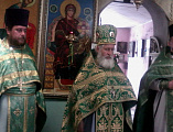Престольный праздник храма в честь Святой Троицы города Шахты отметили соборным богослужением