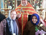 Торжественное богослужение в честь 70-летия Победы в Великой Отечественной войне прошло в Никольском храме г. Шахты