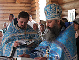 В казачьем кадетском Алексеевском епархиальном подворье была совершена Божественная литургия и молебное пение на начало учебного года