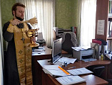 Благочинный приходов Кашарского округа иерей Георгий Грошев совершил освящение Центра социального обслуживания граждан пожилого возраста и инвалидов сл. Кашары