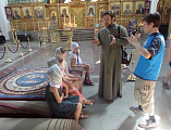 Воспитанники детского реабилитационного центра «Добродея» г. Шахты посетили Покровский кафедральный собор г. Шахты