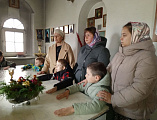 Дети в храме Донской иконы Божией Матери