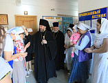 С архипастырским визитом Преосвященнейший епископ Симон посетил приход великомученика и целителя Пантелеимона г. Гуково