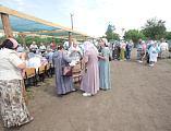 Духовенство и паломники Шахтинской епархии совершили традиционную поездку в храм хутора Елань