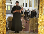 В храме великомученика Георгия Победоносца совершена служба древним чином