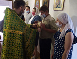 В пос. Садовый в храме святой Ксении Петербургской и в храме святых мучеников Андриана и Наталии в хут. Арпачин молитвенно отметили день памяти святых Петра и Февронии Муромских