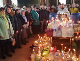 В Свято-Андреевском храме г. Миллерово молитвенно отметили Крещение Господне