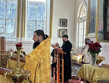 В храме великомученика Георгия Победоносца совершена служба древним чином