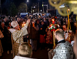 Светлое Христово Воскресение встретили в Покровском кафедральном соборе города Шахты