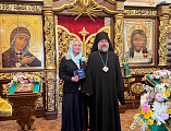 Преосвященнейший епископ Симон совершил всенощное бдение в храме преподобного Сергия Радонежского хутора Старая Станица