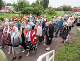 Приход в честь святого праведного Иоанна Кронштадтского соборным богослужением отметил престольный праздник и свое 10-летие
