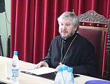 Правящий архиерей Шахтинской епархии Преосвященнейший епископ Симон возглавил заседание Епархиального совета