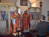Престольный праздник в храме святой мученицы Татианы пос. Персиановский отметили соборным богослужением