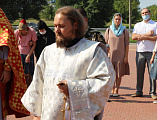 Епископ Шахтинский и Миллеровский Симон совершил Божественную литургию и диаконскую хиротонию в храме Донской иконы Божией Матери г. Новошахтинска