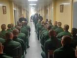 Настоятель храма святителя Тихона Задонского ст. Кривянскокой с пастырским визитом посетил 102 мотострелковый полк
