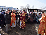 В храме блаженной Матроны Алексеевского архиерейского подворья при казачьем кадетском корпусе г. Шахты отметили престольный праздник
