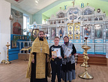 Детей воскресной школы «Благовест» наградили за участие во всероссийских, областных и районных художественных конкурсах