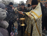 В храме великомученика Пантелеимона г. Миллерово отметили Крещение Господне
