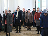 В храме Покрова Пресвятой Богородицы г. Красный Сулин Преосвященнейший епископ Симон прочел заключительную часть Великого покаянного канона преподобного Андрея Критского