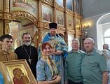 В 18 раз приход Донской иконы Божией Матери Новошахтинска молитвенно отметил престольный праздник