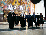 Преосвященнейший епископ Симон сослужил Предстоятелю Русской Церкви за освящением кафедрального собора Рождества Пресвятой Богородицы г. Ростова-на-Дону