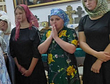 В храме посёлка Отрадный совершили молебен перед началом учебного года